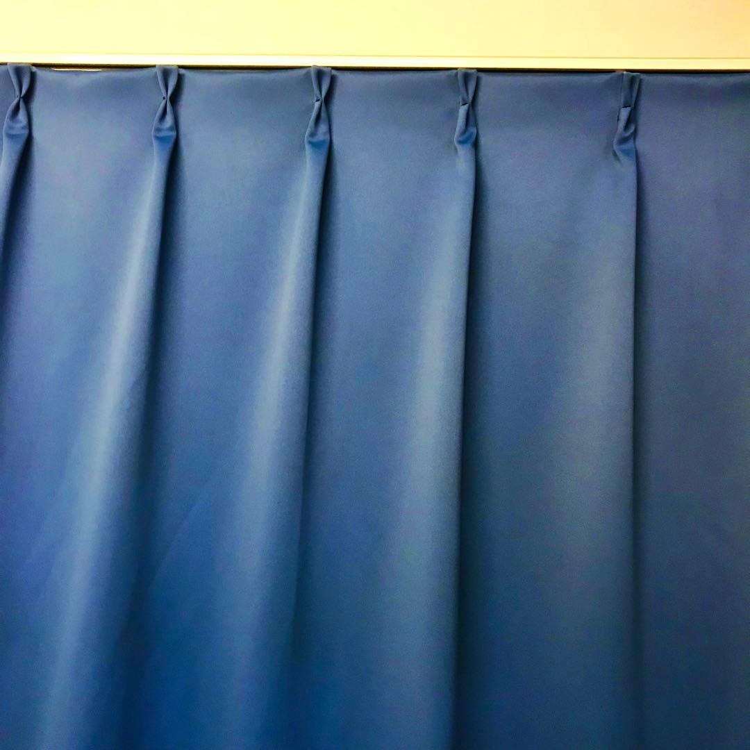 1級遮光　カーテン　幅150cm×丈195cm2枚