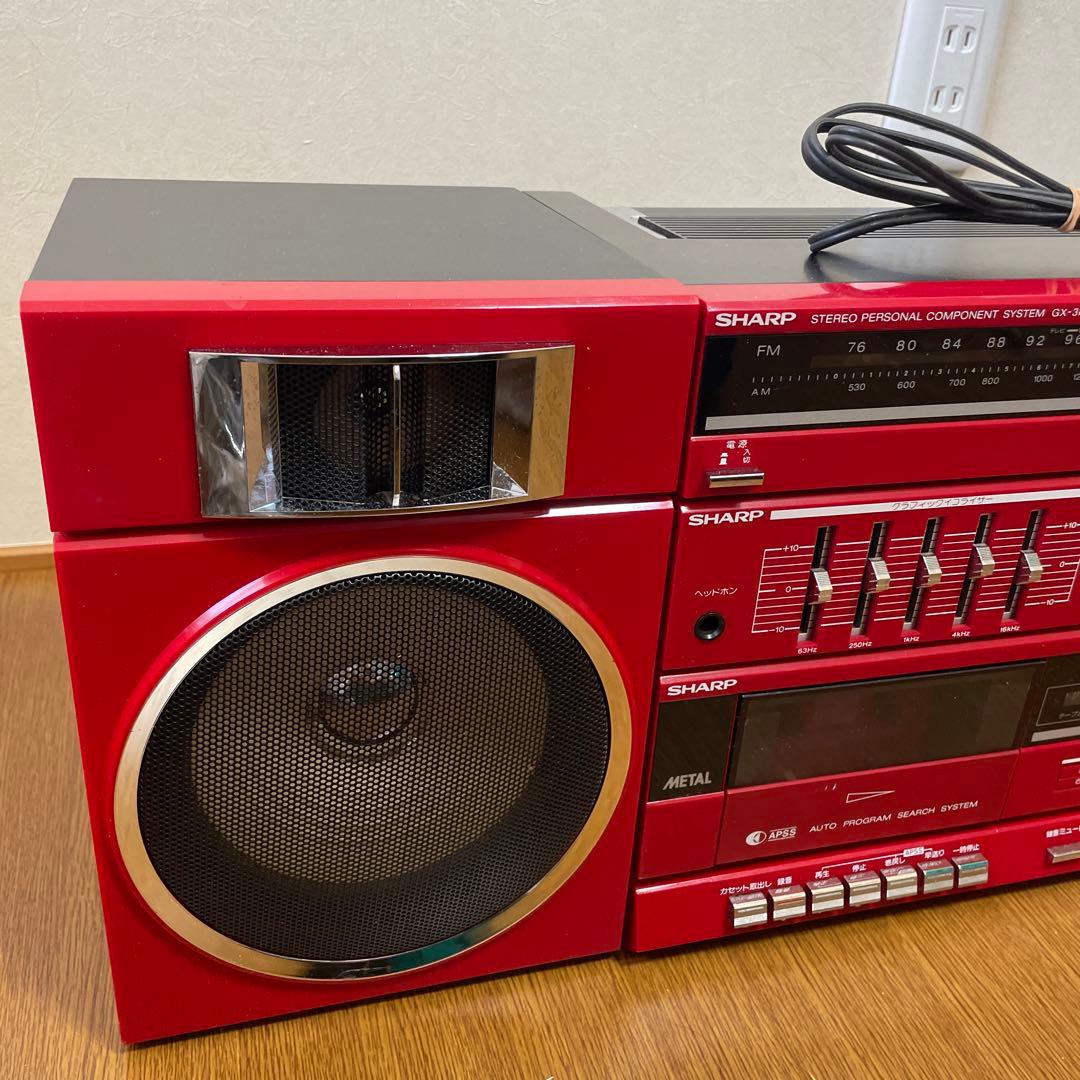 【希少】シャープ SHARP GX-3R ラジカセ Vintage RADIO
