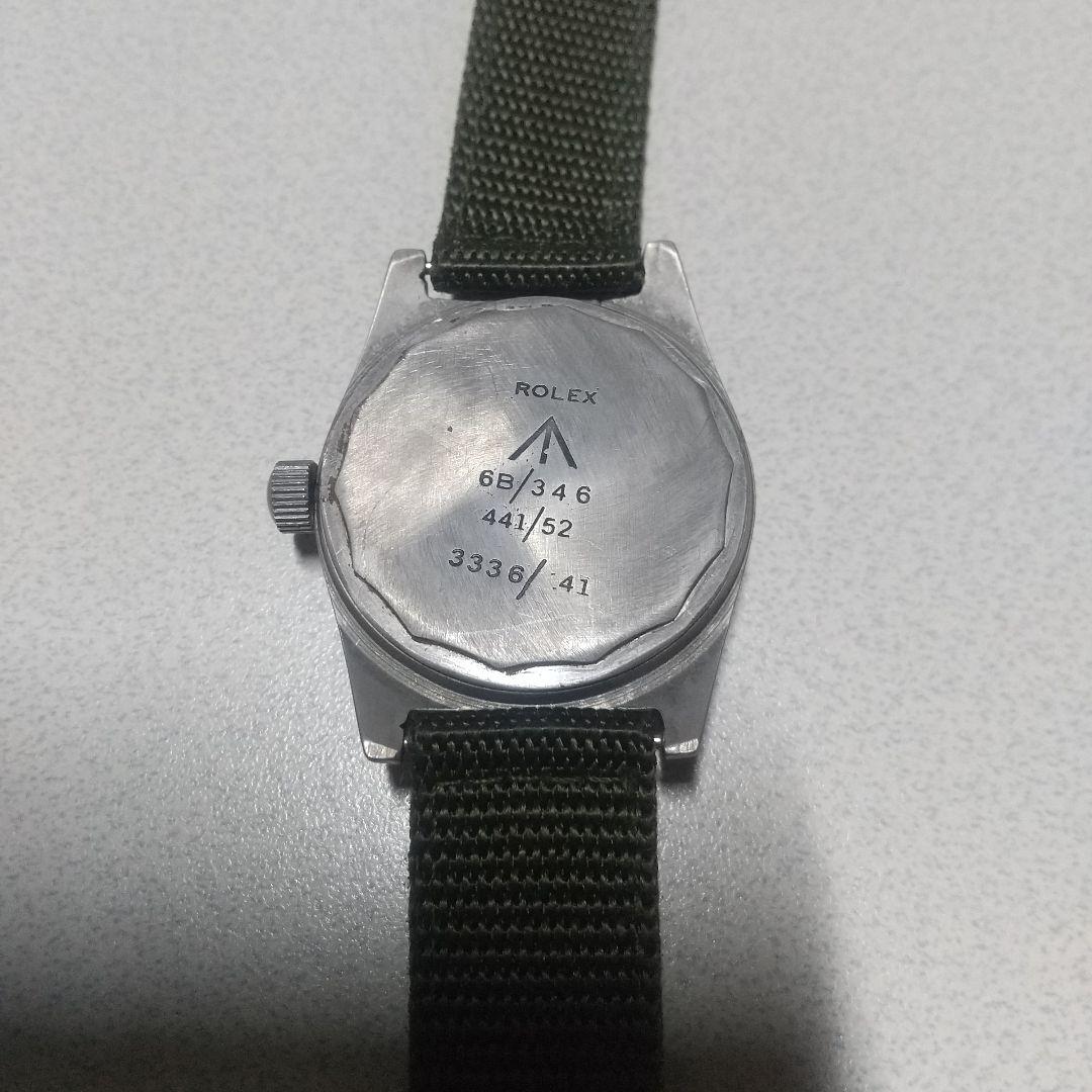 ロレックス50,sイギリス軍ミリタリー中古品1本ジャンク