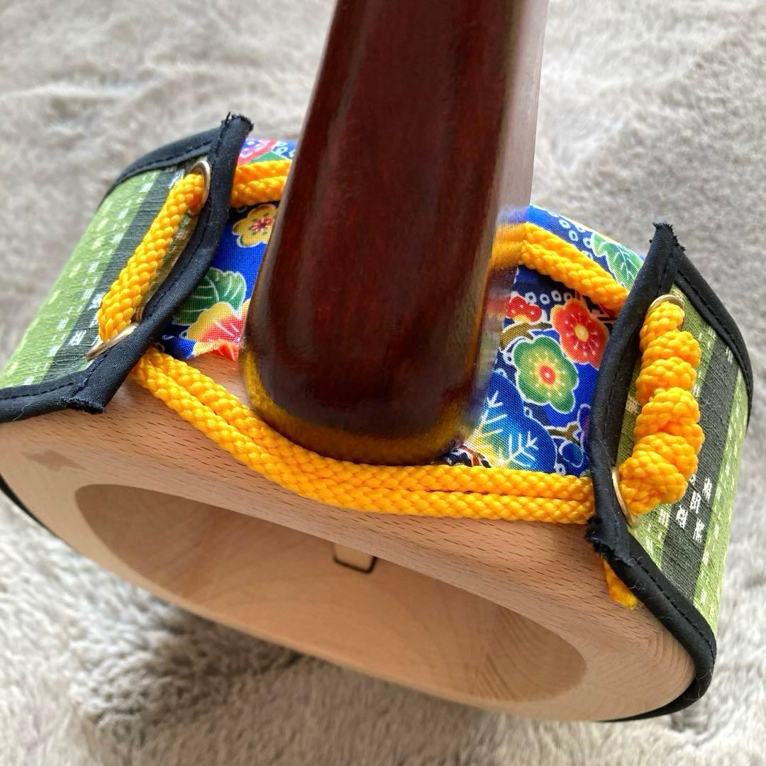ウッド三線　ほぼ新品　美品　木製