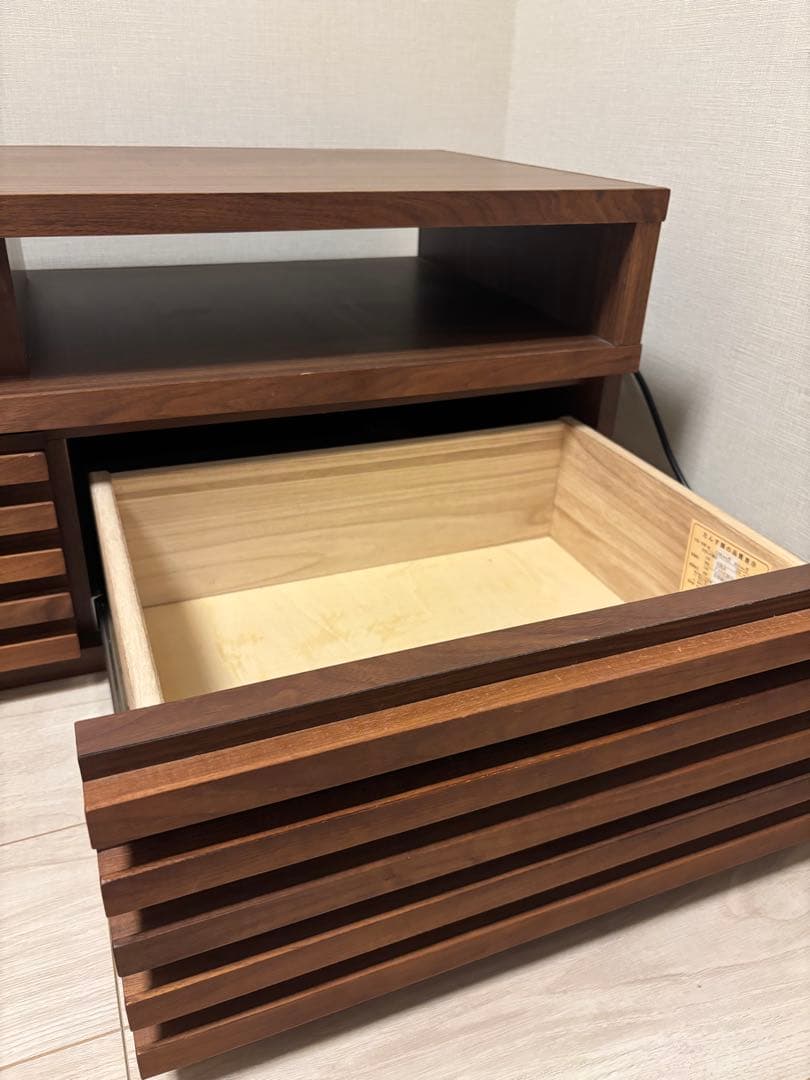 TVボード　無垢材　ウォルナット　国産　119幅