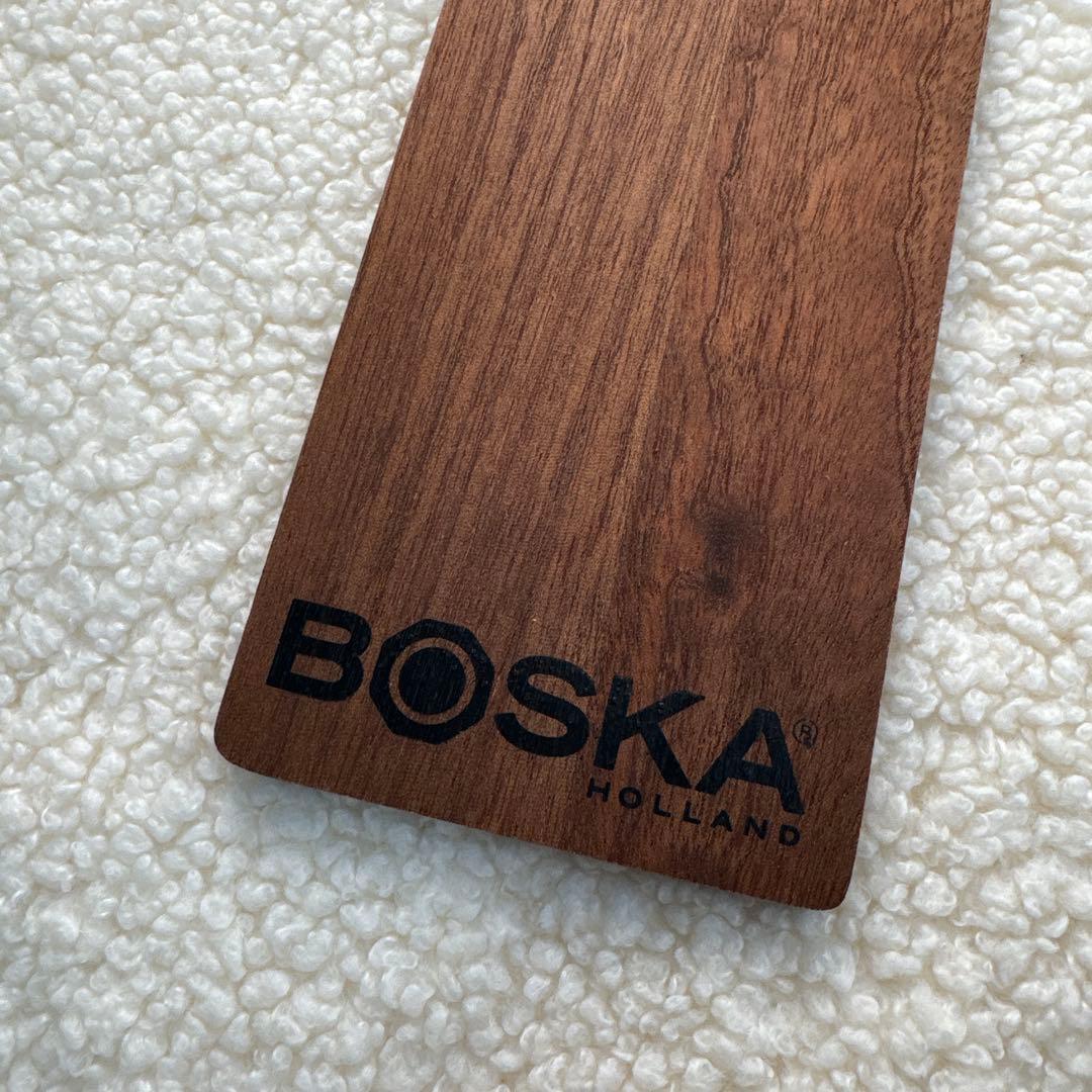 BOSKA チーズナイフ＆チーズボードセット オーク材 未使用 オランダ購入