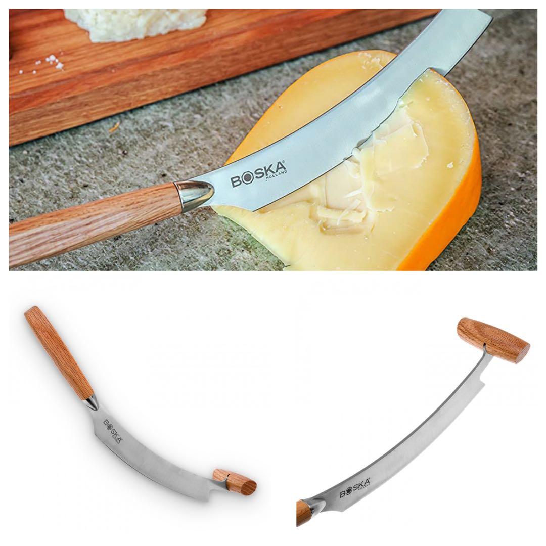 BOSKA チーズナイフ＆チーズボードセット オーク材 未使用 オランダ購入