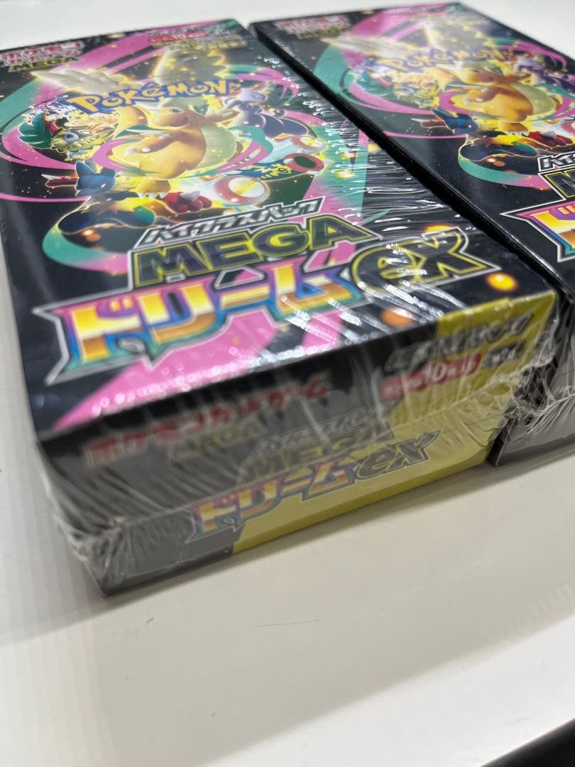 ポケモンカードゲーム MEGA ドリームex2box未開封シュリンク付き