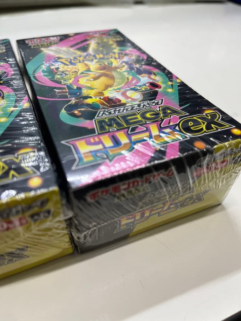 ポケモンカードゲーム MEGA ドリームex2box未開封シュリンク付き