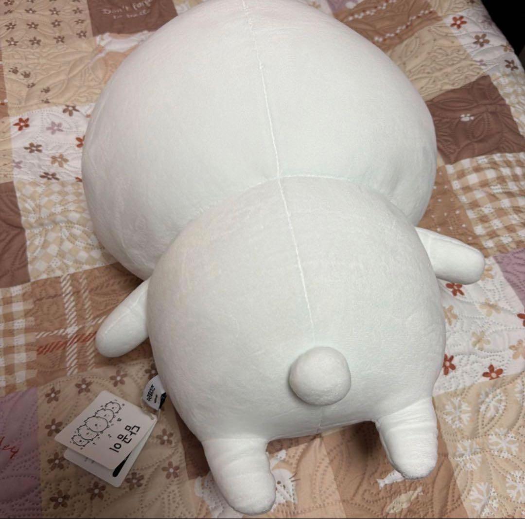 自分ツッコミくま 韓国限定 BIGぬいぐるみ ナガノのくま