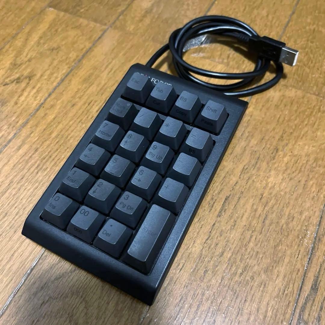 REALFORCE テンキーボード ブラック キー荷重 45g 有線