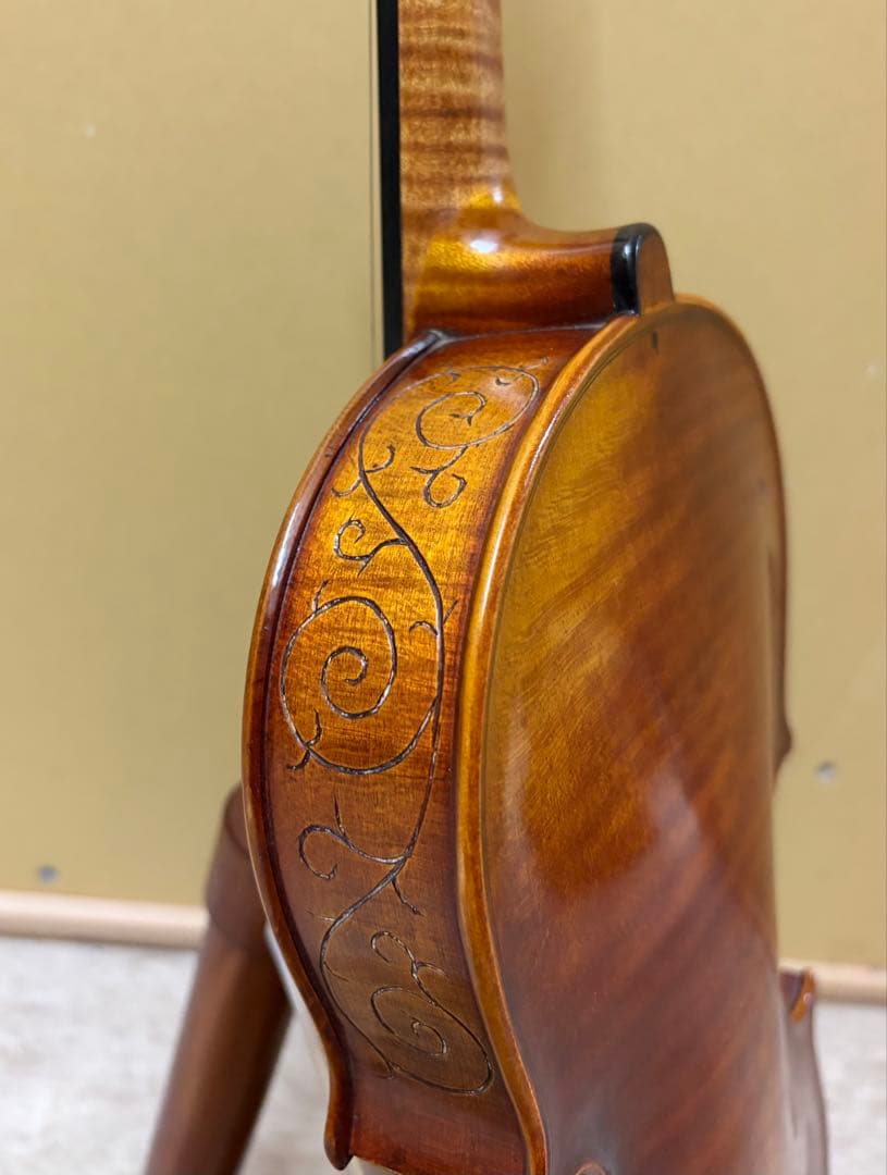 ◉龍彫刻 バイオリンセット 弓 ケース