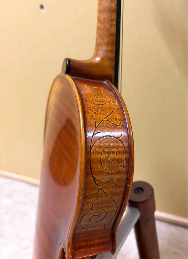 ◉龍彫刻 バイオリンセット 弓 ケース