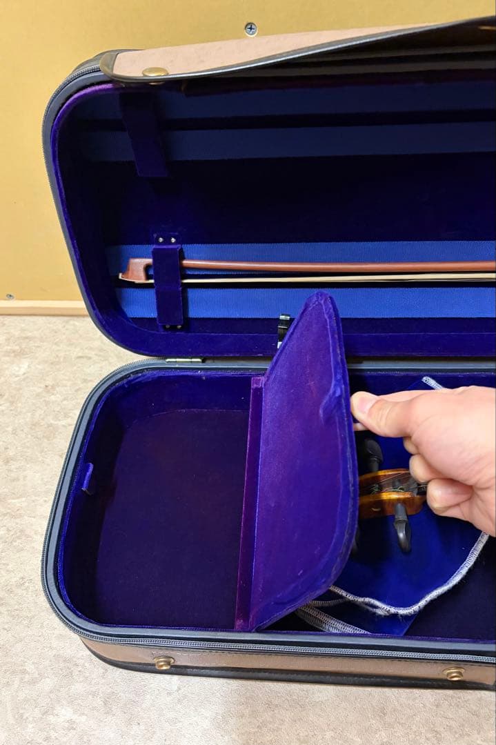 ◉龍彫刻 バイオリンセット 弓 ケース