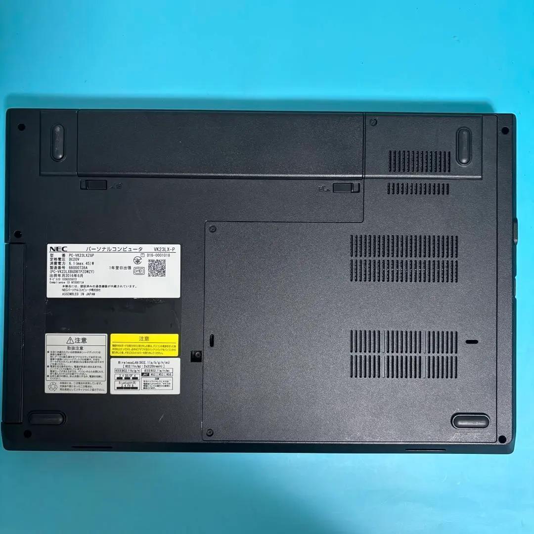 バッテリー〇NECノートパソコン★メモリ8GB＆SSD搭載★オフィス付★高性能