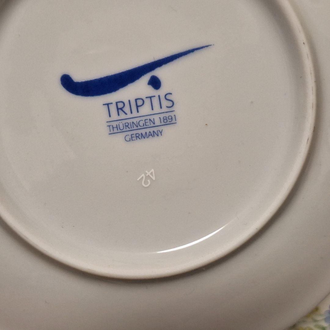 ☆新品ドイツ製　Triptis Porzellan トリプティス ブルーオニオン