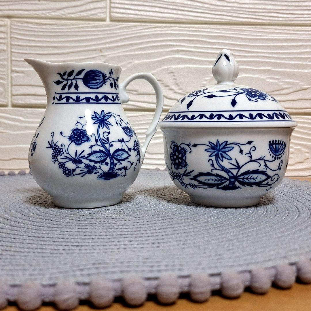 ☆新品ドイツ製　Triptis Porzellan トリプティス ブルーオニオン