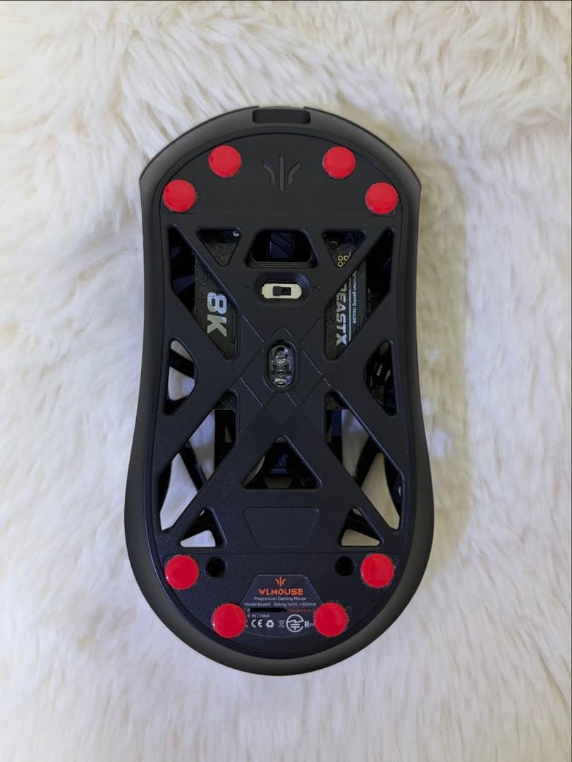 WLMOUSE Beast X 8k （Omron) Black