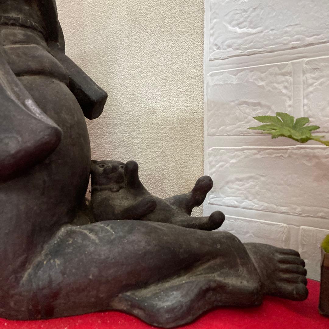 古備前骨董美術品珍品希少夢二像夢二美人像銘有りです❣️