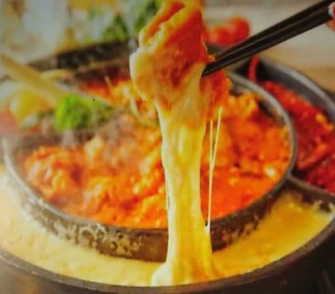 ♣再ブーム大人気【本場韓国・高級鉄鍋】チーズタッカルビ・サムギョプサル ⬛１鍋