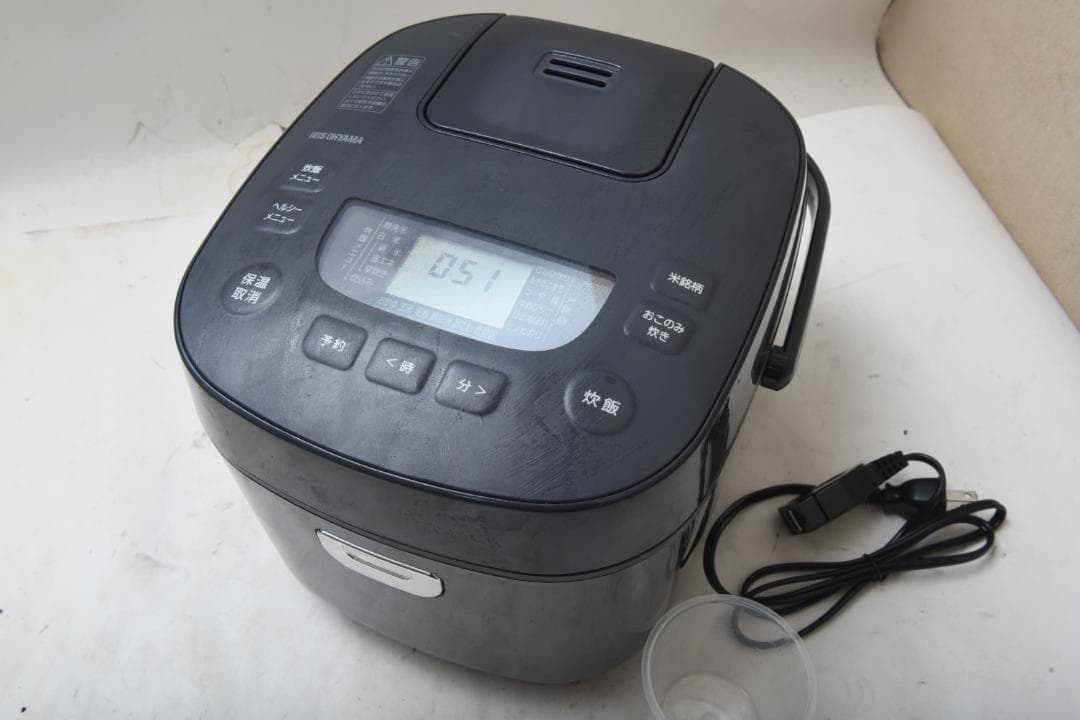 アイリスオーヤマ炊飯器　ME10型　10合炊き　1 升炊き　RC-ME10-B