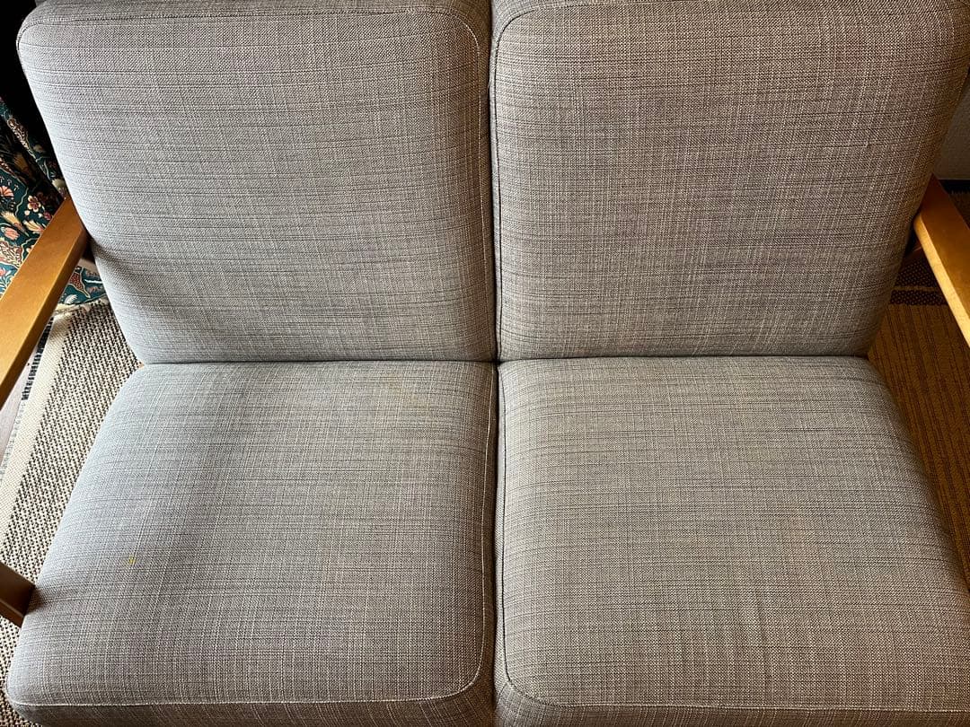 二人掛けソファー　IKEAで購入