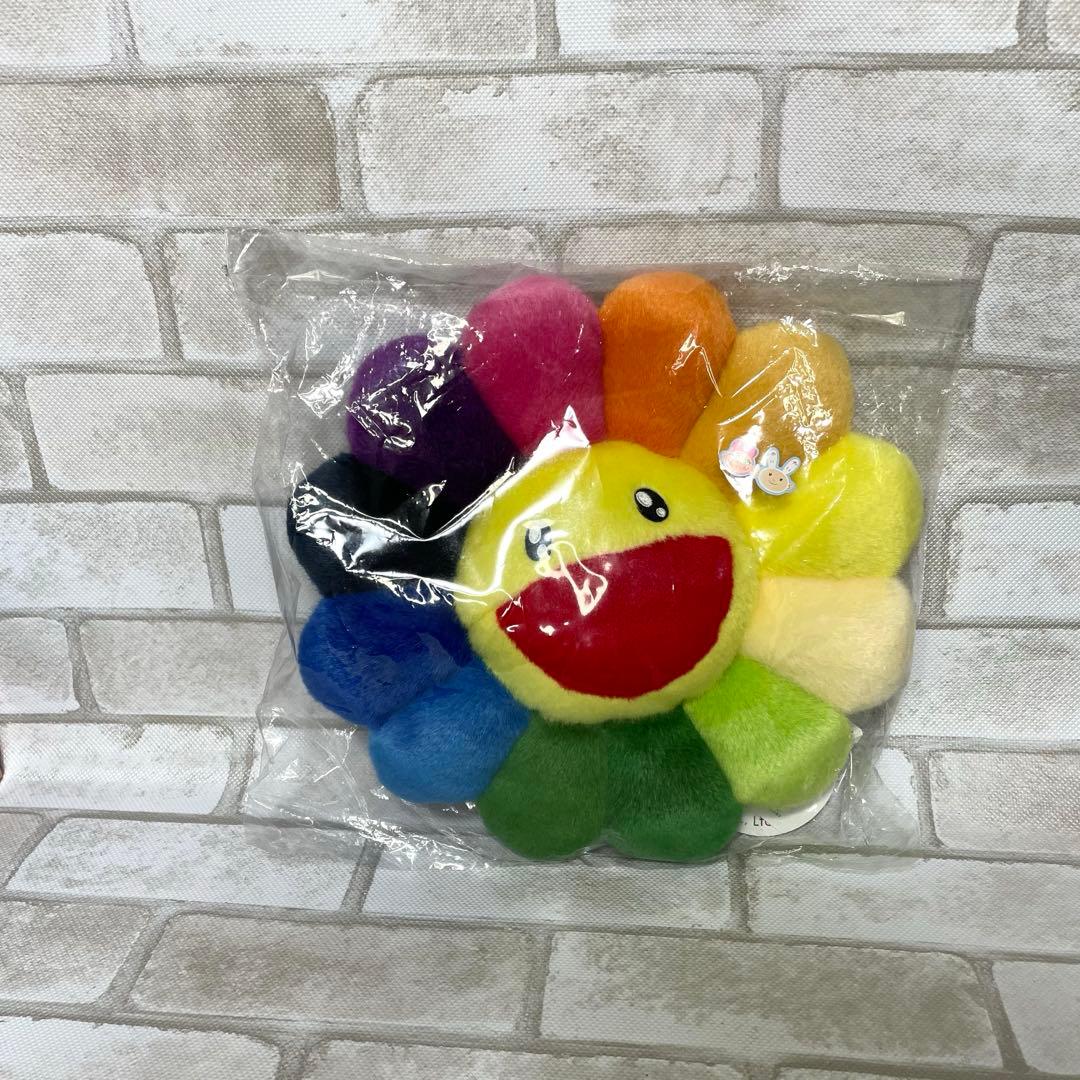 【新品】村上隆 お花クッション レインボー ミニ カイカイキキ【希少】
