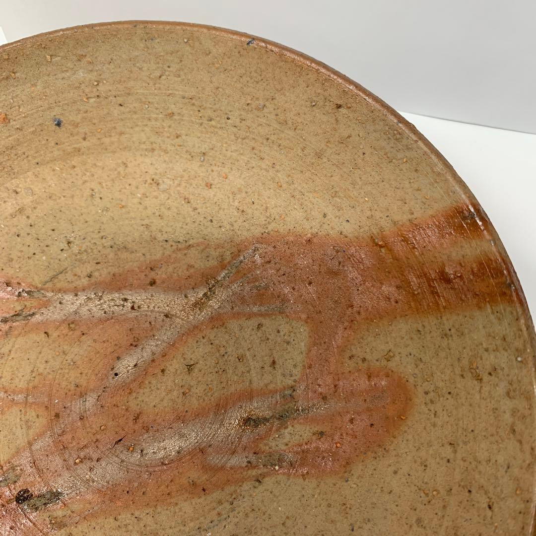 備前焼　皿　1客 藤原啓 人間国宝