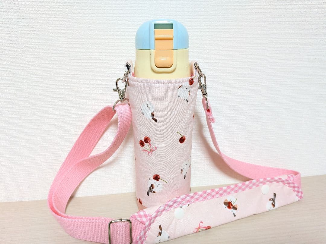 【MISAMI様】水筒カバーハンドメイドスケーター470ml女の子用体操着袋