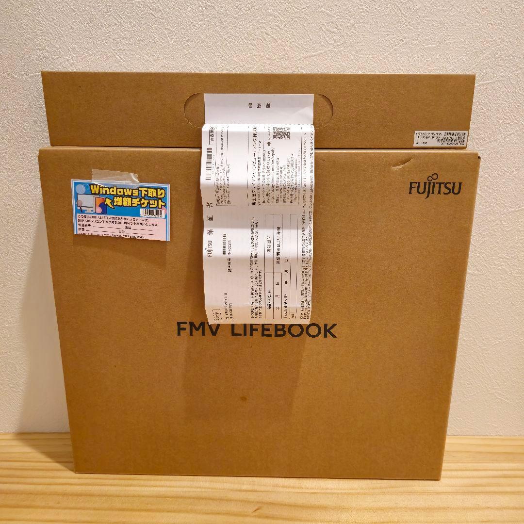 富士通 FMV AH51 ノートパソコン LIFEBOOK １度立ち上げのみ