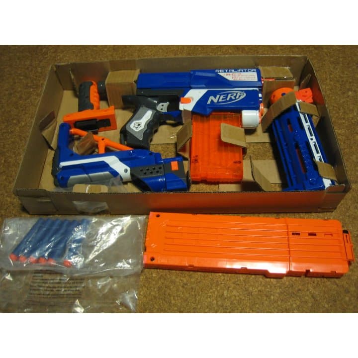 希少　nerf ナーフ　retaliaterおまけカートリッジ付き