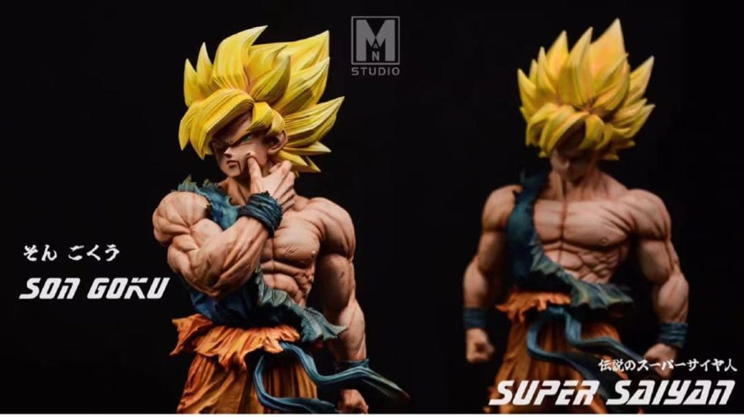ドラゴンボール 孫悟空 ガレキ ガレージキット スタチューX①⑧①