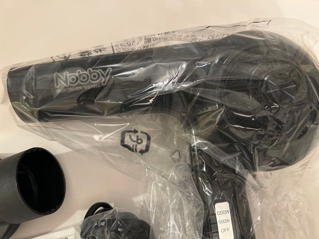 【新品・未使用】テスコム Nobby ヘアドライヤー　NB1904 ブラック♡