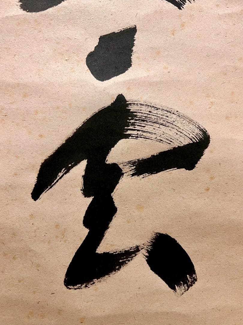 福本積應 肉筆 「老松披五雲」書 臨済宗 大徳寺 茶掛 掛軸 掛け軸 仏教美術