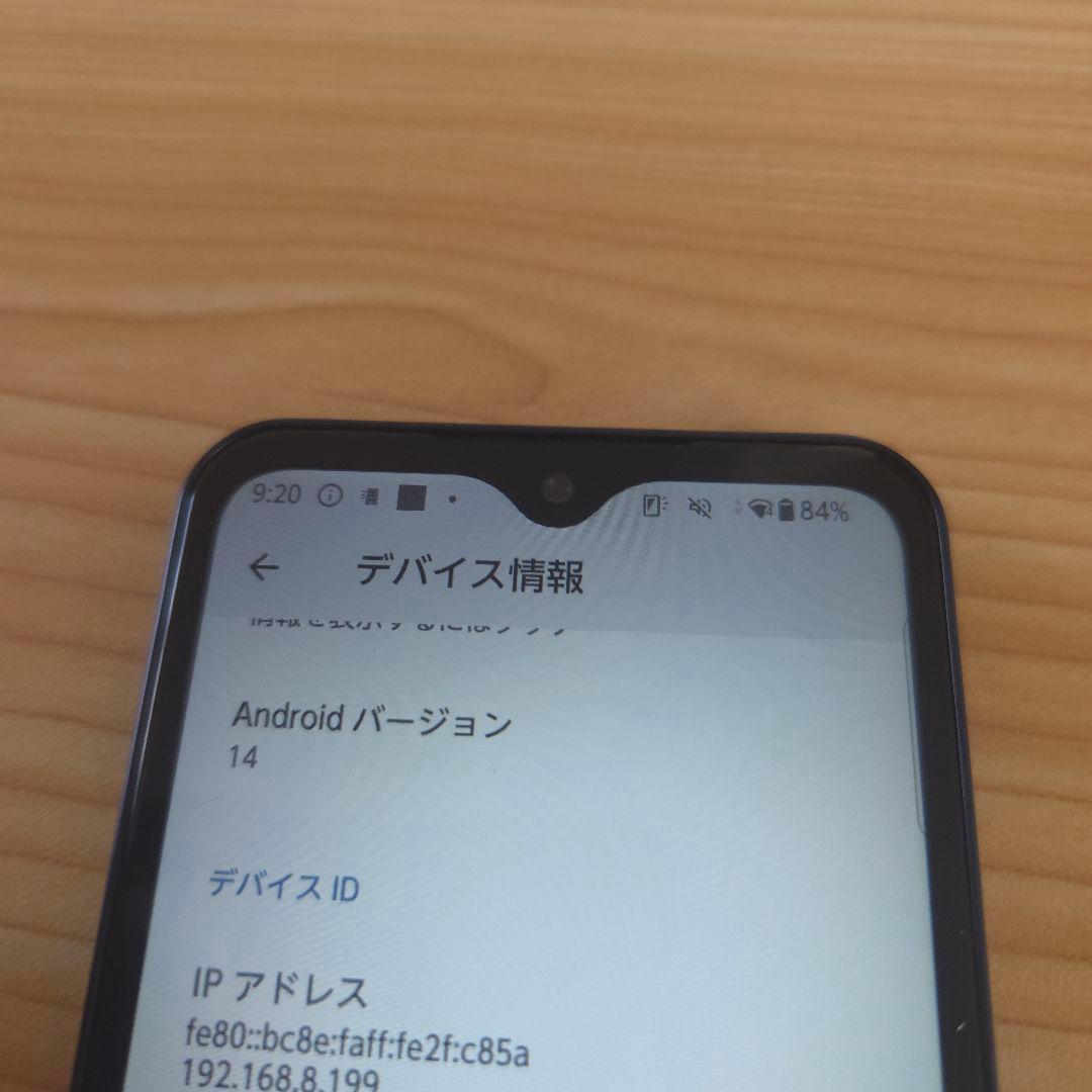 arrows We simフリー アンドロイド14 4/64GB 999