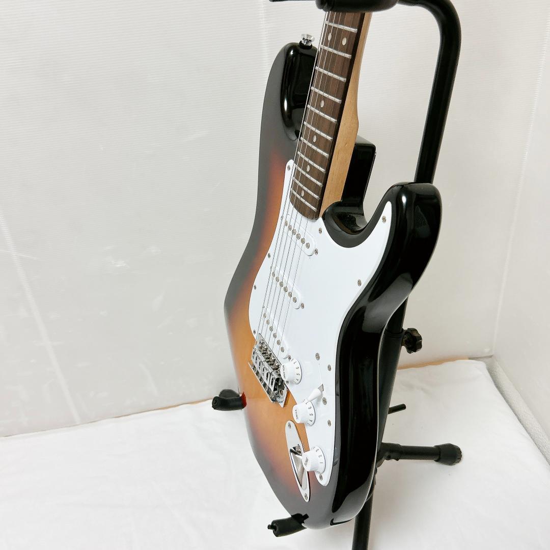 美品 Squier スクワイヤー Stratocaster ストラト ブラウン