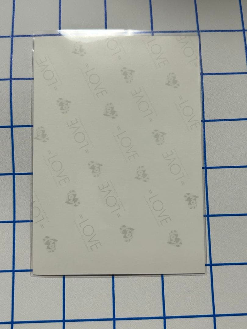 佐々木舞香 直筆 イコラブ 内緒バナシ ヒキ