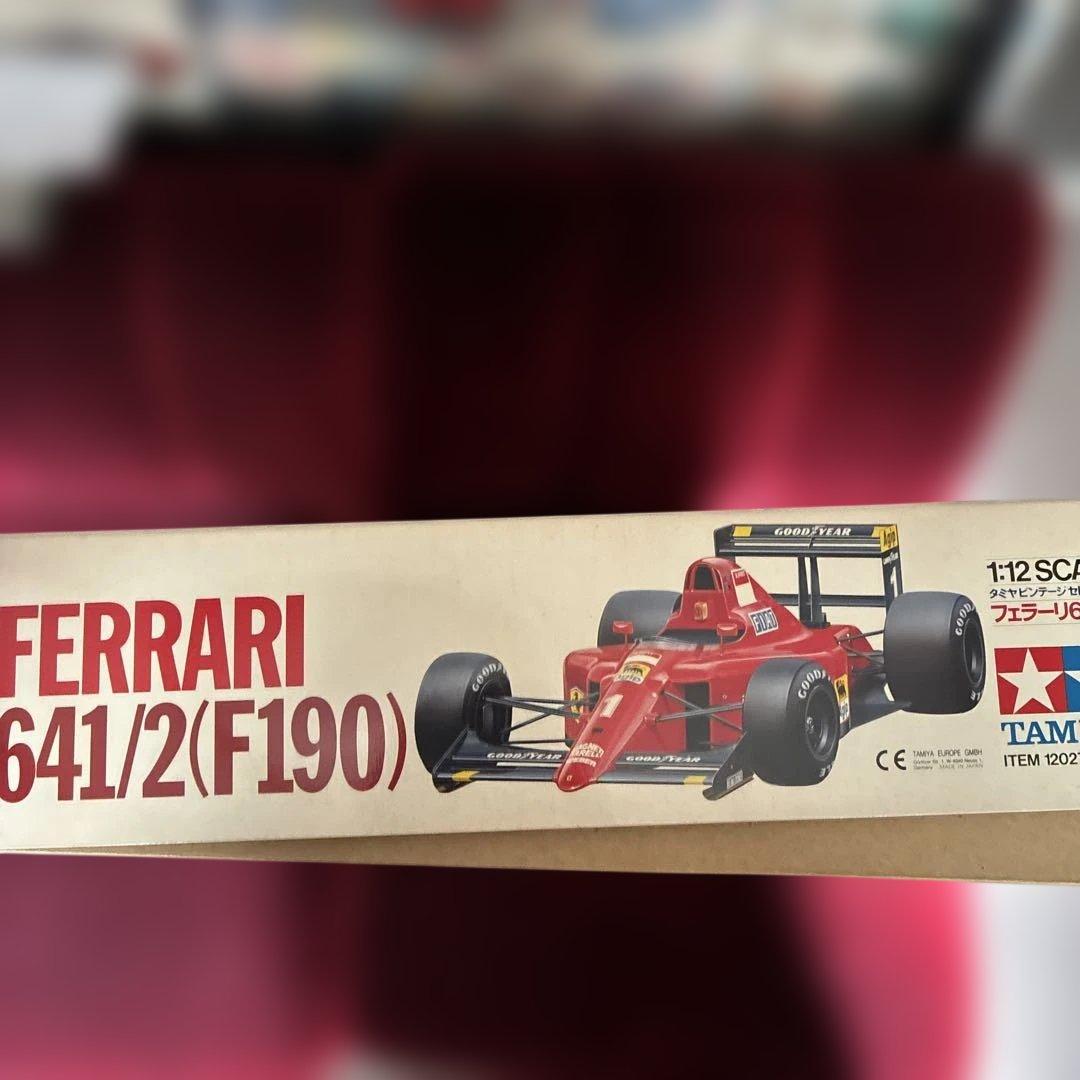 Tamiya Ferrari 641/2 (F190) 1/12スケール