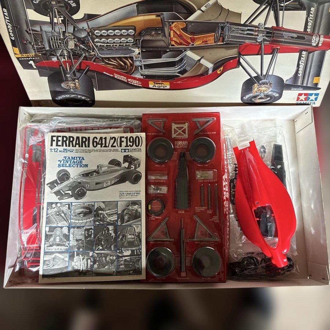 Tamiya Ferrari 641/2 (F190) 1/12スケール