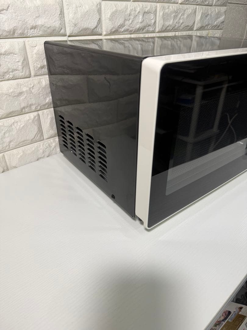 【美品】エディオン　e angle 電子レンジ　ANG-MO-A5(W)
