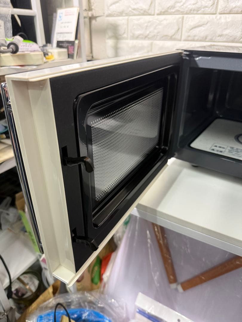 【美品】エディオン　e angle 電子レンジ　ANG-MO-A5(W)