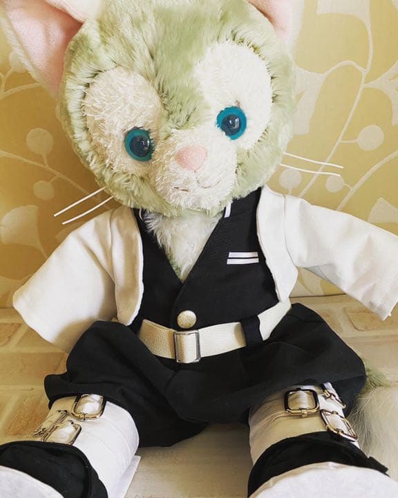 ステラルー　麻の葉柄のお着物セット　ダッフィー　オーダー　衣装