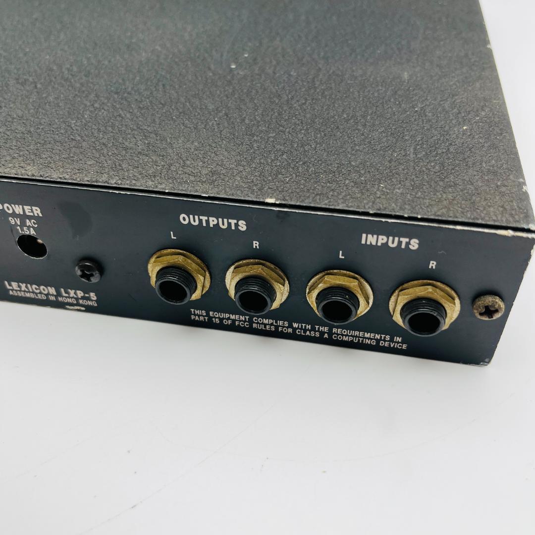 Lexicon LXP-5 リバーブ 説明書付属 動作確認済み