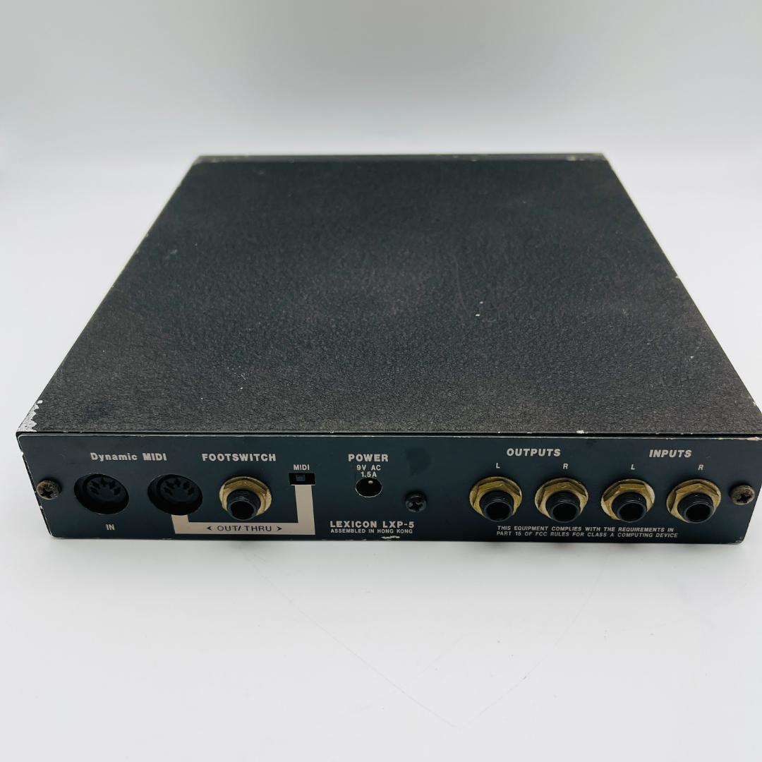 Lexicon LXP-5 リバーブ 説明書付属 動作確認済み