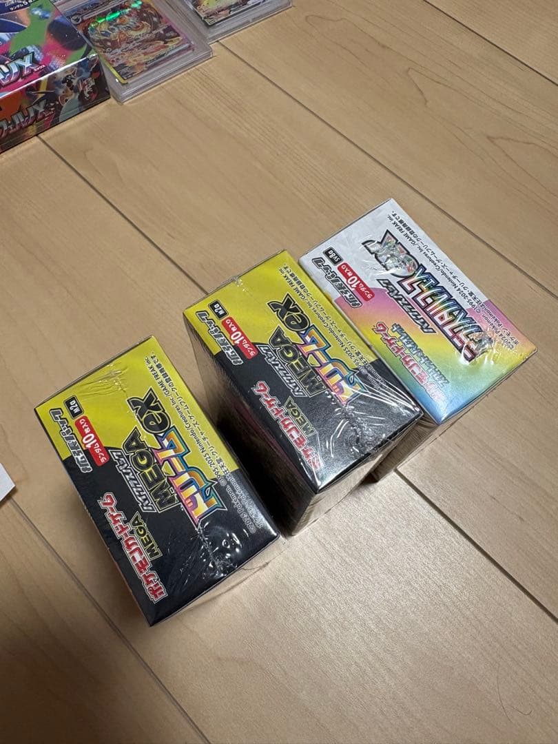 メガドリームexシュリンク付き2BOX /テラスタルフェスシュリンク付き1BOX