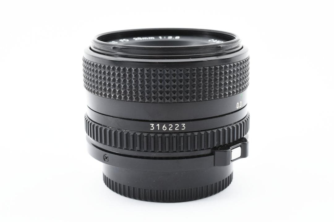 Canon New FD 28mm F/2.8 単焦点 広角 MF レンズ