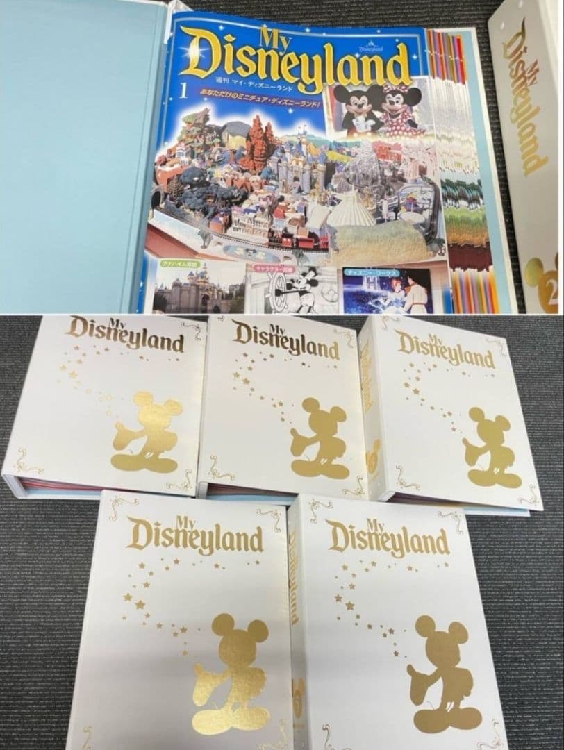 デアゴスティーニ　マイディズニーランド　完成品　引取希望　状態写真で確認要