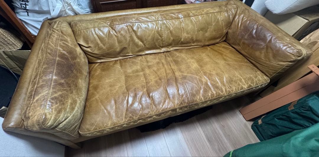 ACME furniture 2.5シーターレザーソファ