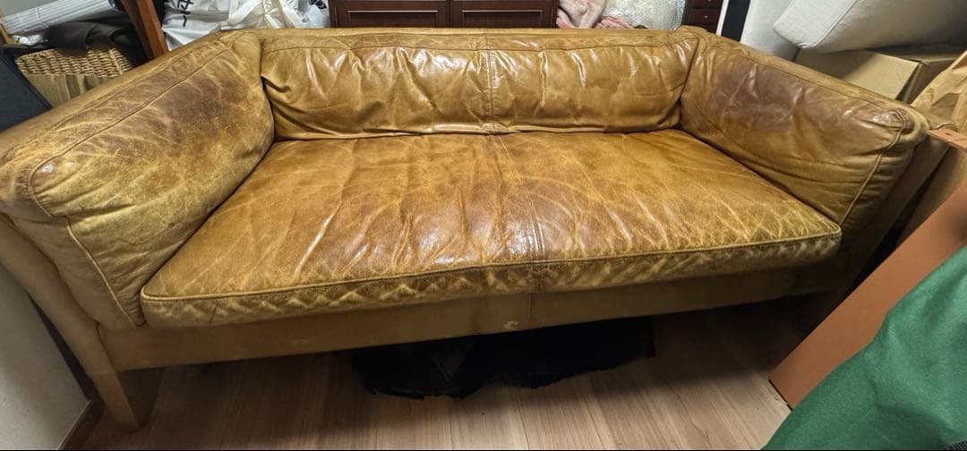 ACME furniture 2.5シーターレザーソファ