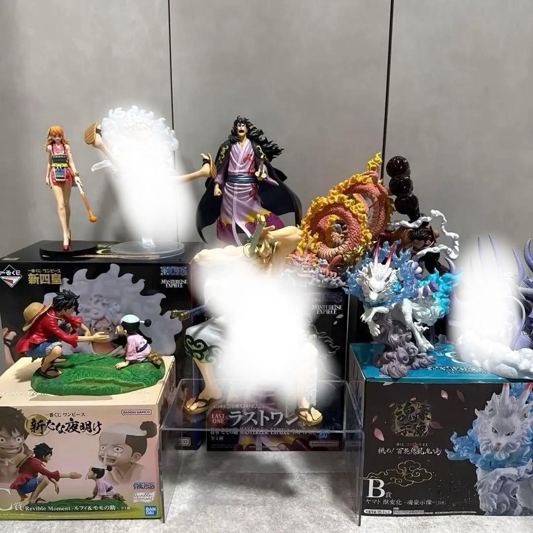 一番くじ　ワンピース　ワノ国　ルフィ　モモの助　ナミ　ヤマト　カイドウ