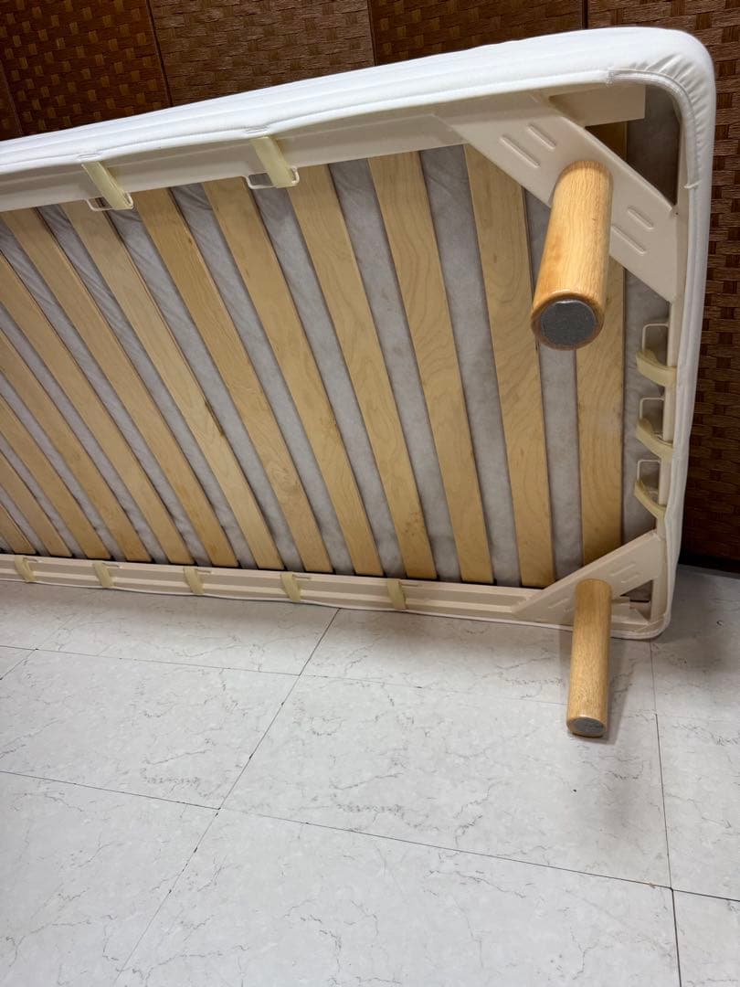 #22定価34,900円　無印良品脚付きマットレス(シングル) ※搬入・設置無料