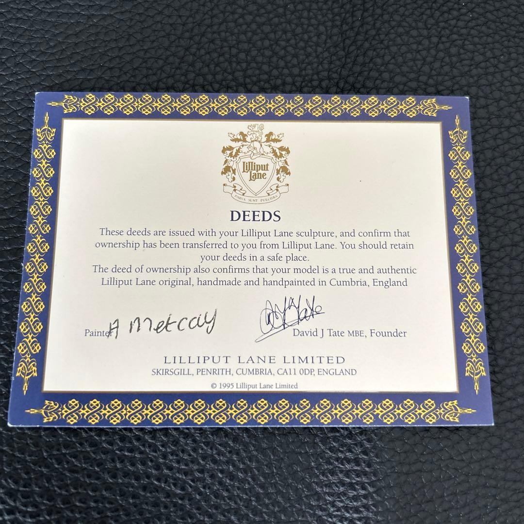 美品★LILLIPUT LANE リリパット レーン/ タワーブリッジ★