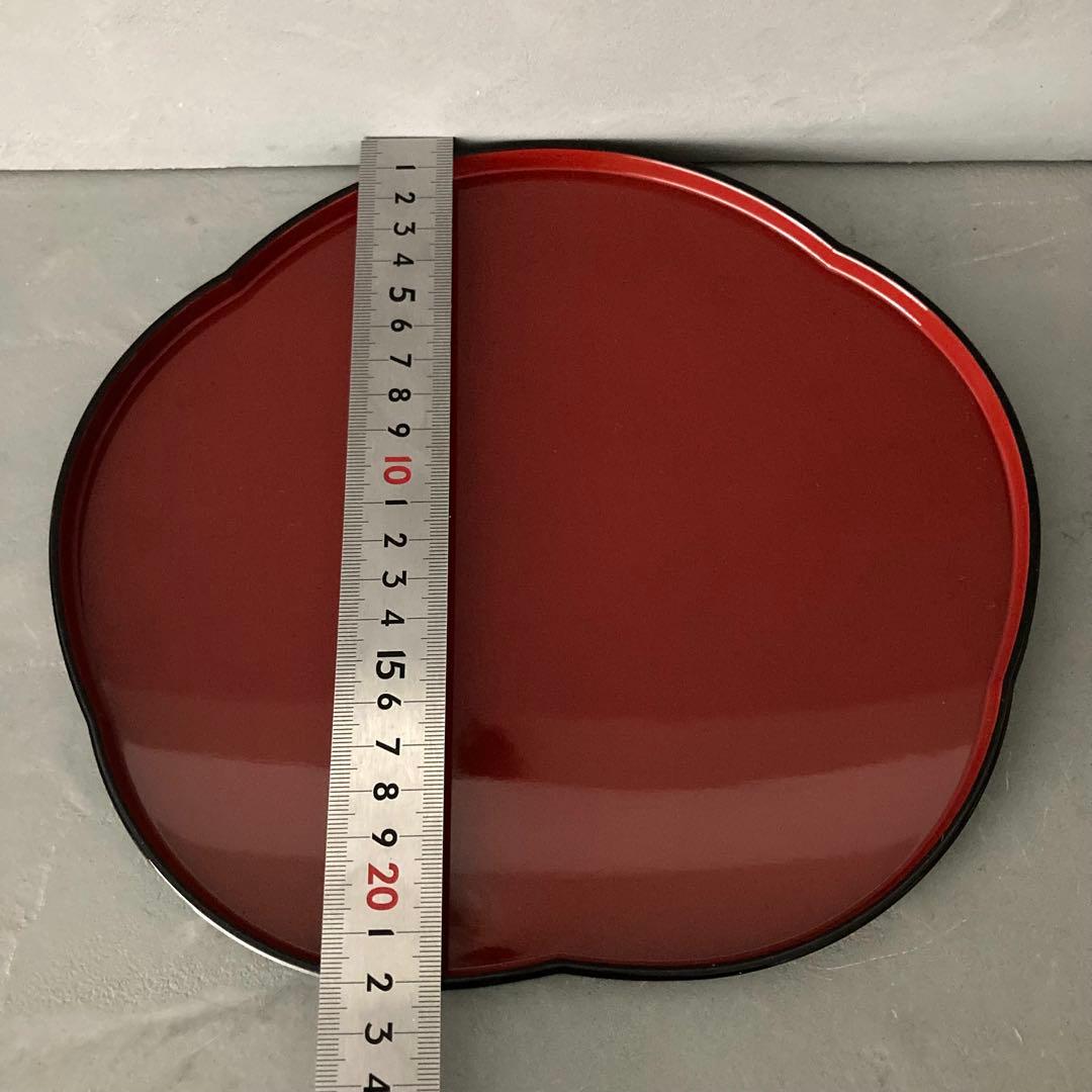 合鹿椀 梅型盆 箸 2客セット