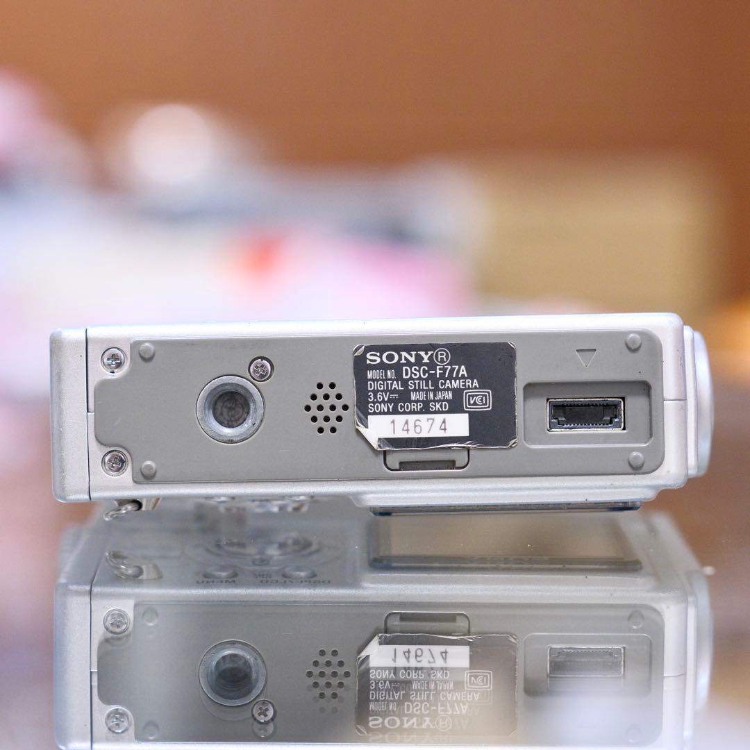名機 動作品 平成レトロ Y2K SONY Cyber−Shot DSC-F77
